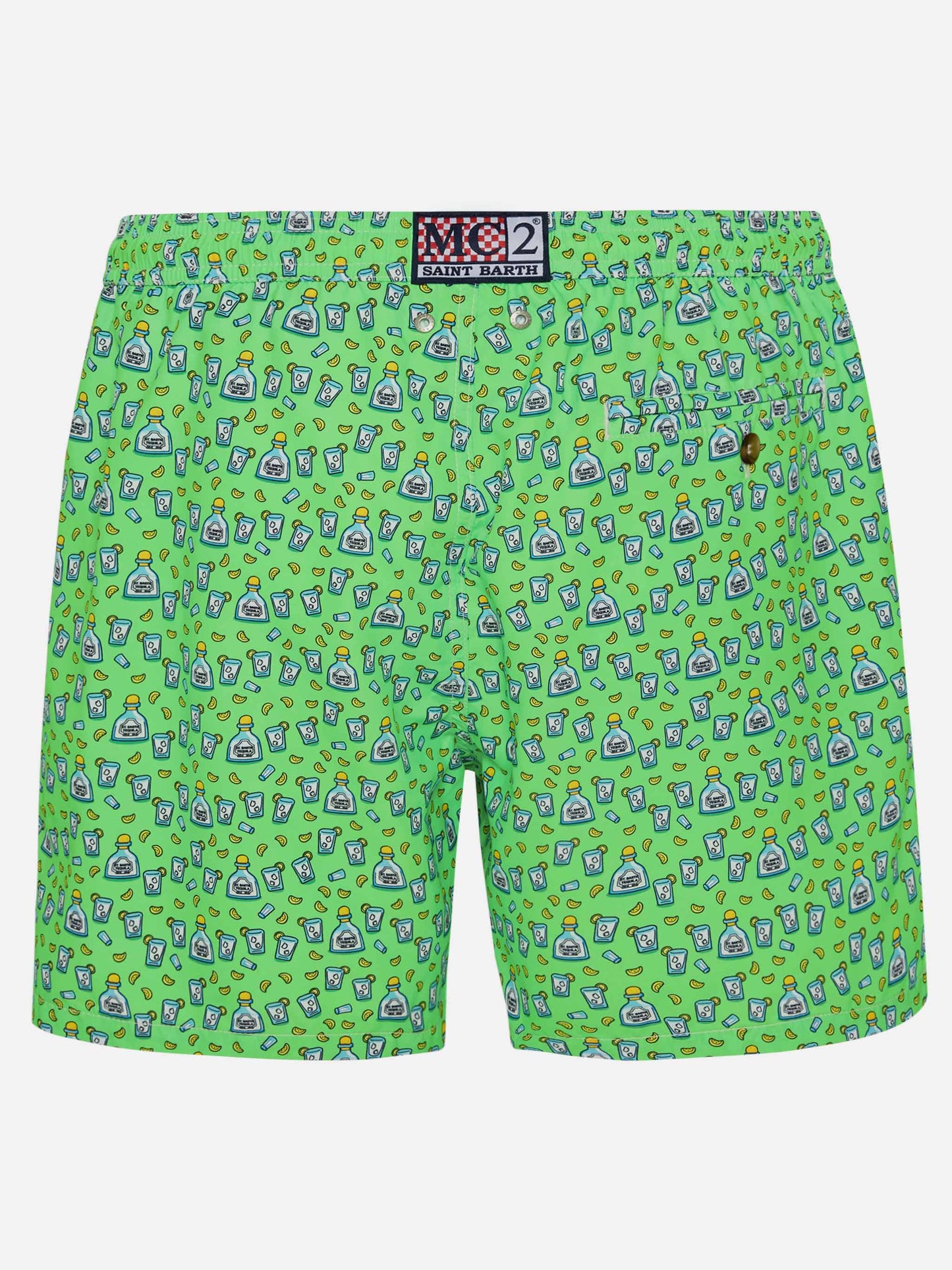 Lighting tequila print swim shorts