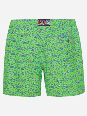 Lighting tequila print swim shorts
