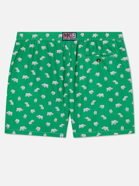 Herren-Badeshorts aus leichtem Stoff Lighting Micro Fantasy mit Padel-Aufdruck