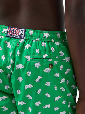 Herren-Badeshorts aus leichtem Stoff Lighting Micro Fantasy mit Padel-Aufdruck