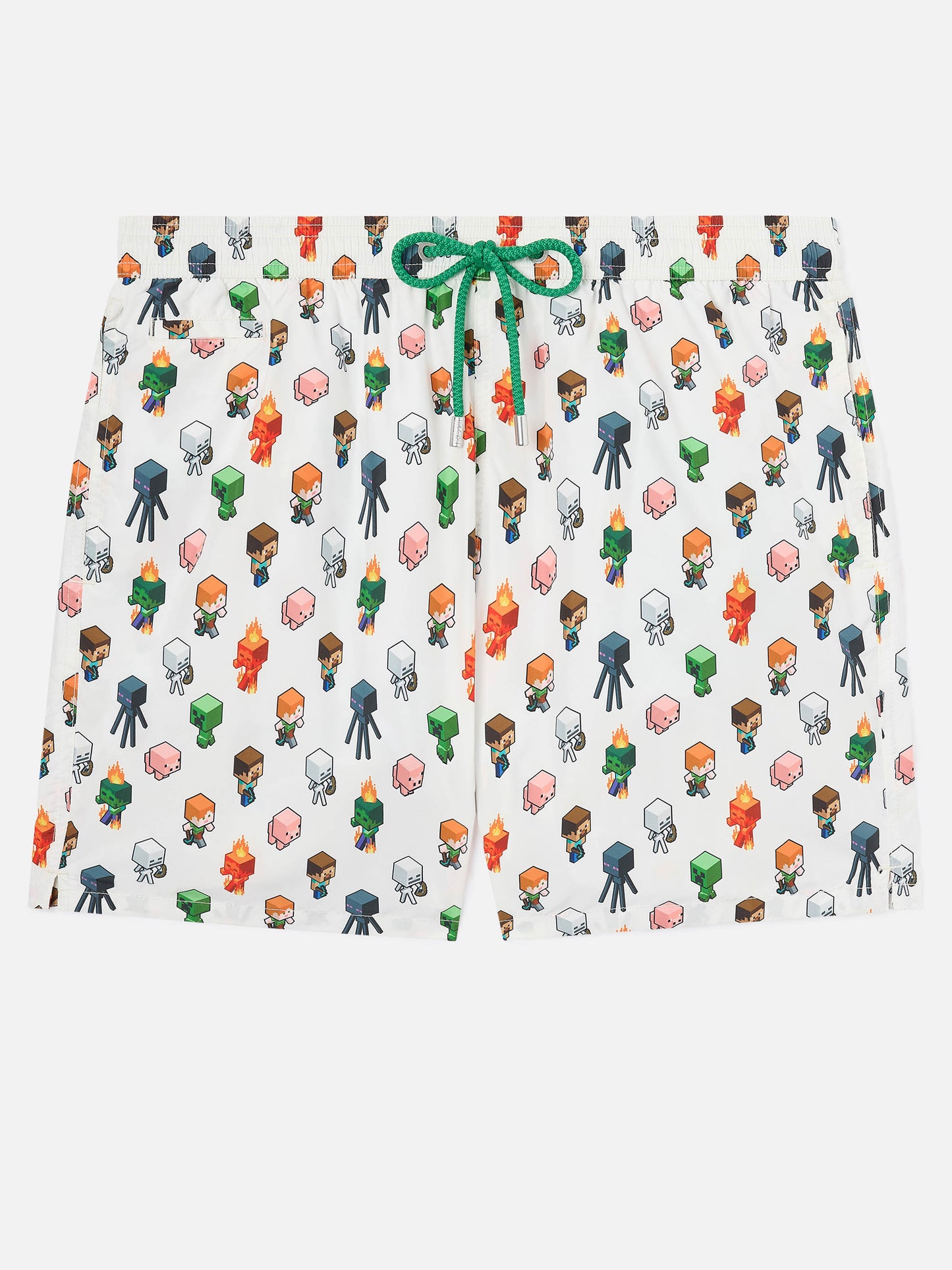 Lightweight fabric swim shorts Lighting with Minecraft print | MINECRAFT® SPECIAL EDITION