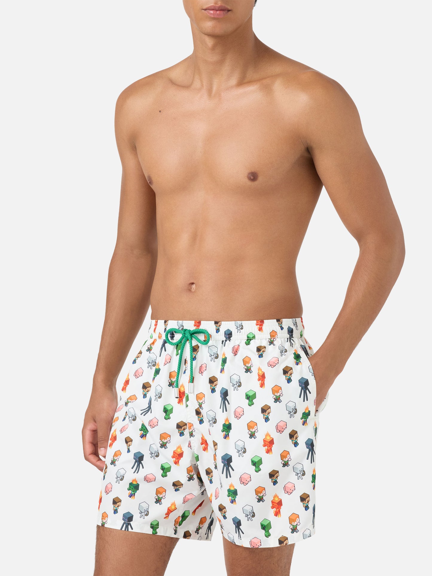 Bañador de tejido ligero Lighting con estampado Minecraft | MINECRAFT® SPECIAL EDITION 