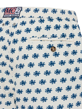 Lightweight fabric swim shorts Lighting with octopus print - MC2 Saint Barth