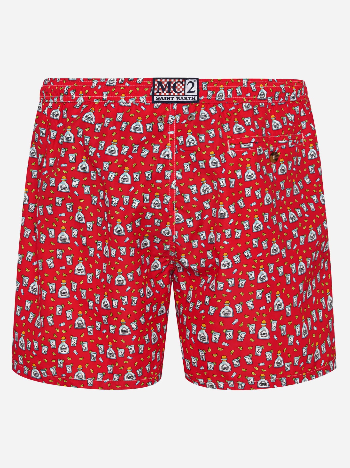Badeshorts mit Lighting Micro Fantasy Tequila-Print 