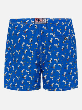 Lightweight fabric swim shorts Lighting with Snoopy chef print | SNOOPY PEANUTS® SPECIAL EDITION - MC2 Saint Barth