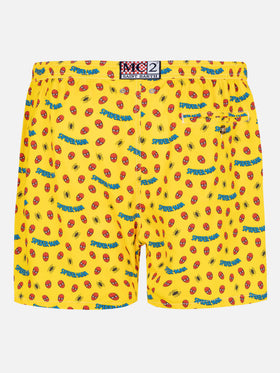 Lightweight fabric swim shorts Lighting with Spiderman print | MARVEL SPECIAL EDITION - MC2 Saint Barth