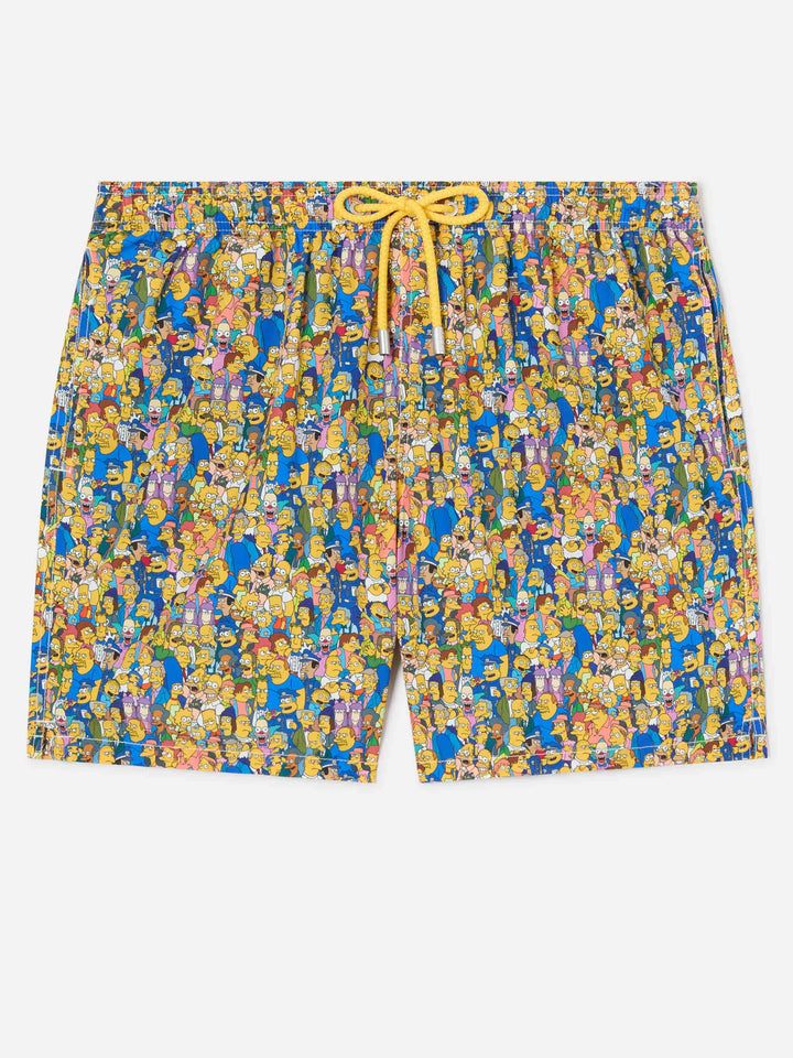 Lighting Micro swim shorts with Simpsons all-over print | Special Edition