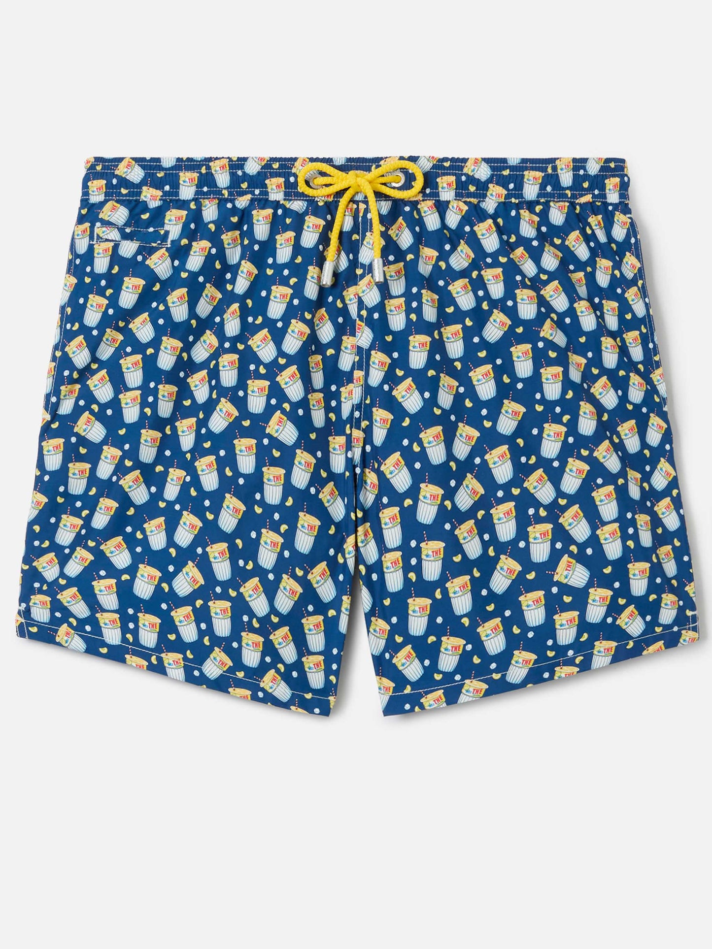 Badehose aus leichtem Stoff mit Estathè-Pack-Print | ESTATHE' FERRERO SPECIAL EDITION