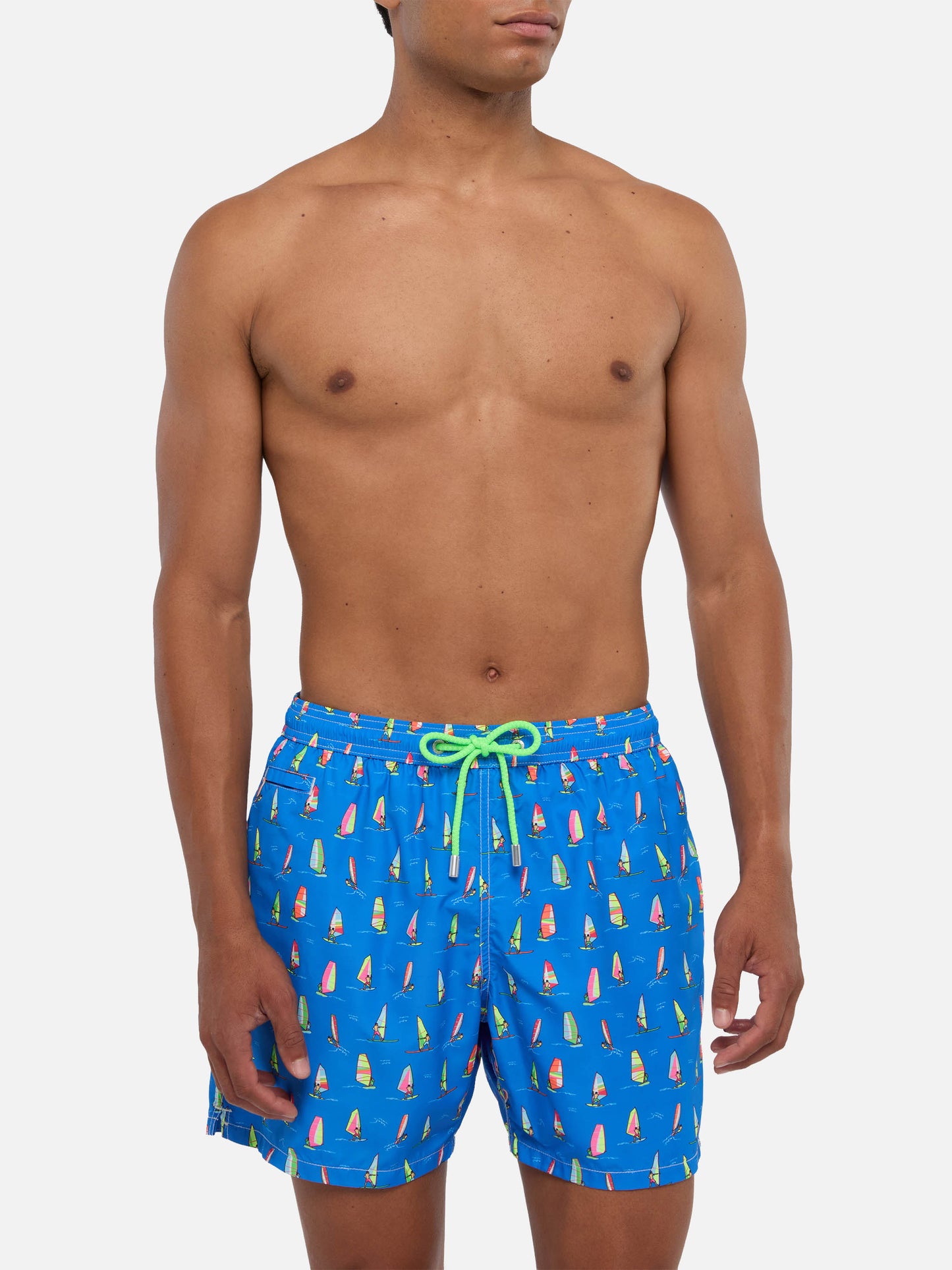 Costume mare Lighting stampa windsurf