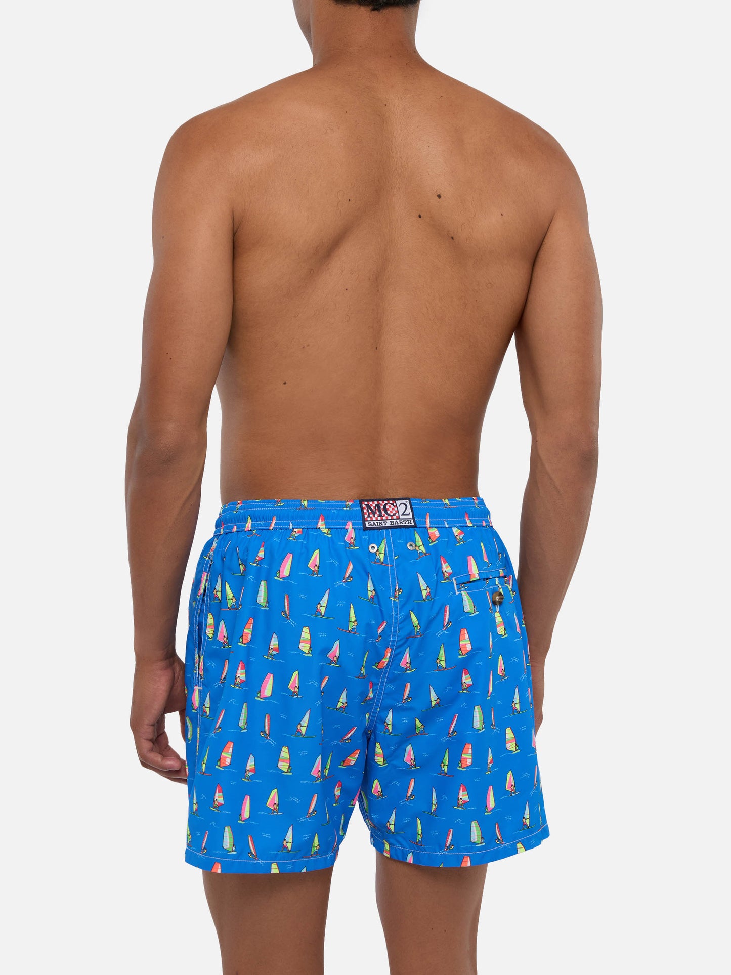Costume mare Lighting stampa windsurf