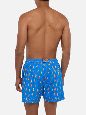 Costume mare Lighting stampa windsurf