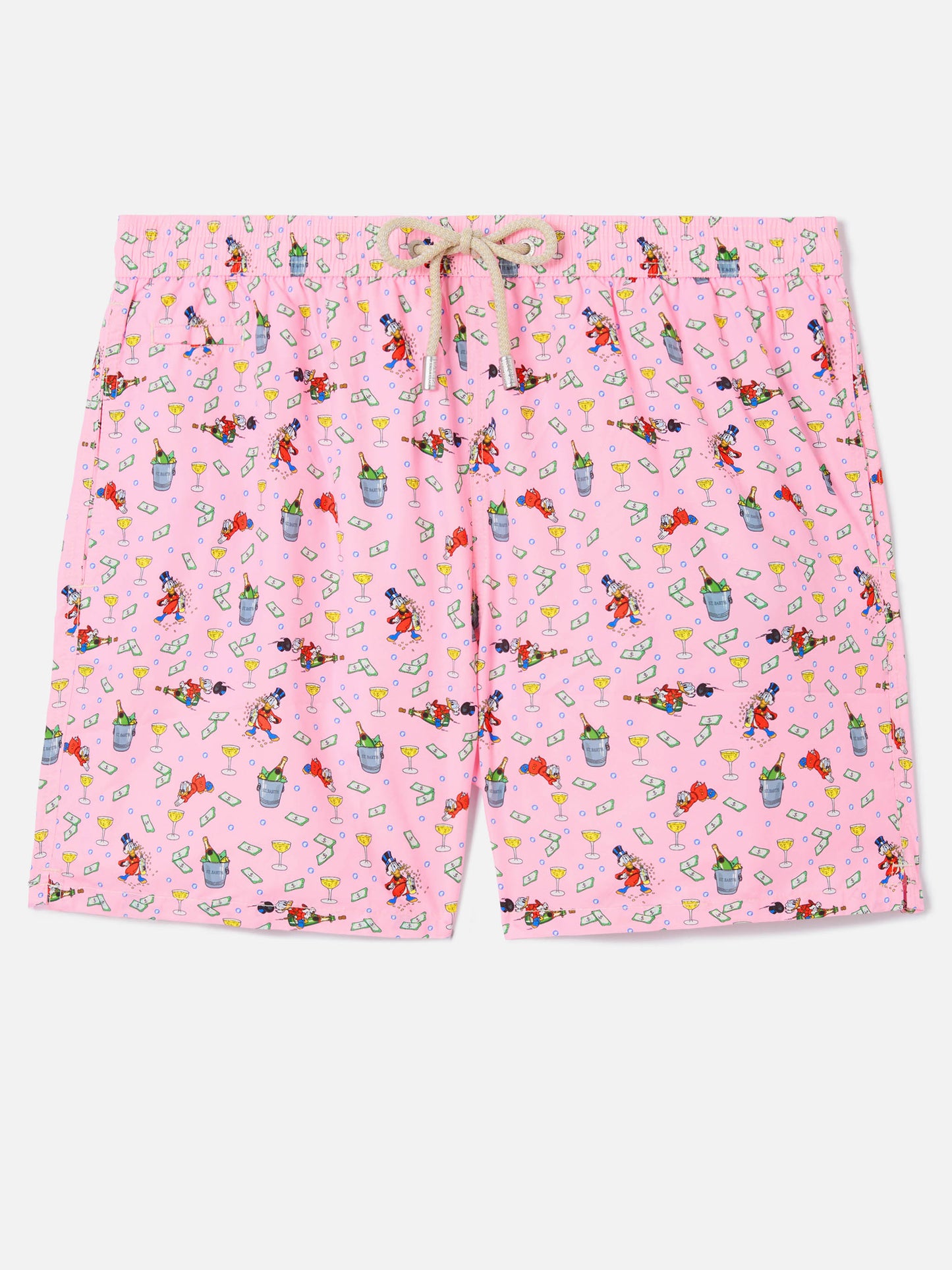 Bañador corto Micro Pink Lighting con estampado McDuck | Special Edition 