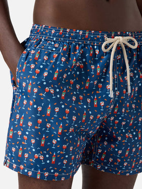 Bañador micro Blue Lighting con estampado Aperol | Edición Especial 