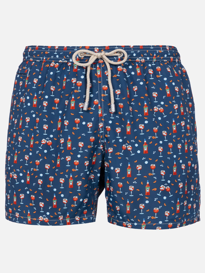 Lighting Micro Fantasy swim shorts with Spritz print | Special Edition
