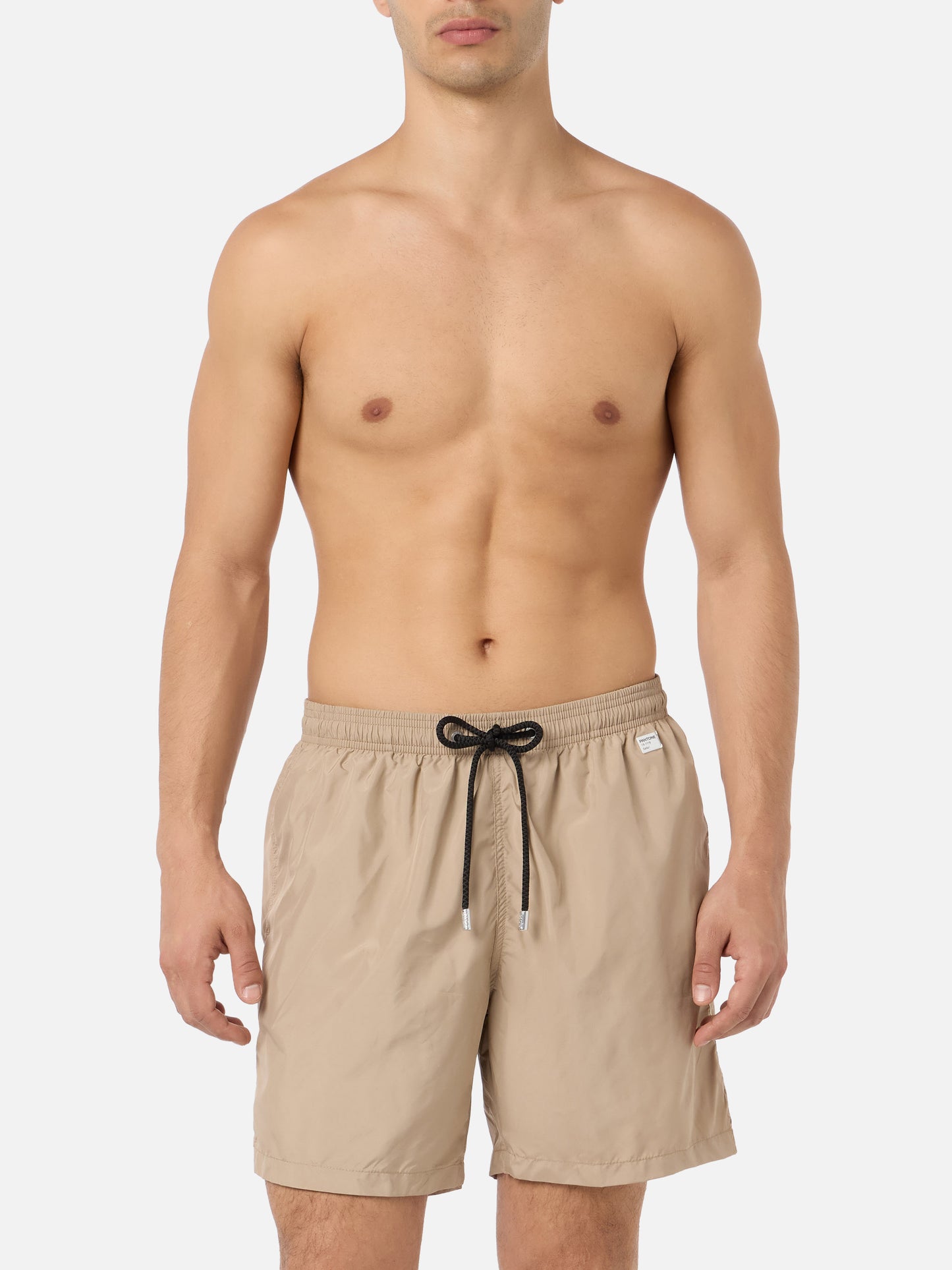 Ultralight Pantone swim shorts in beige | PANTONE® SPECIAL EDITION