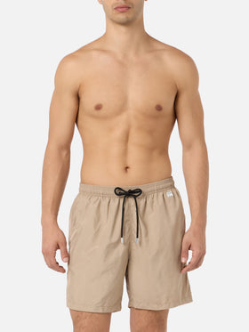 Ultralight Pantone swim shorts in beige | PANTONE® SPECIAL EDITION