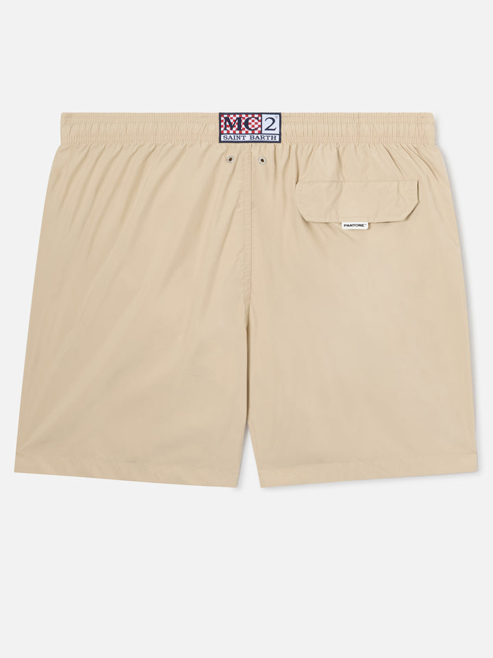 Lighting Pantone swim shorts in beige | PANTONE SPECIAL EDITION