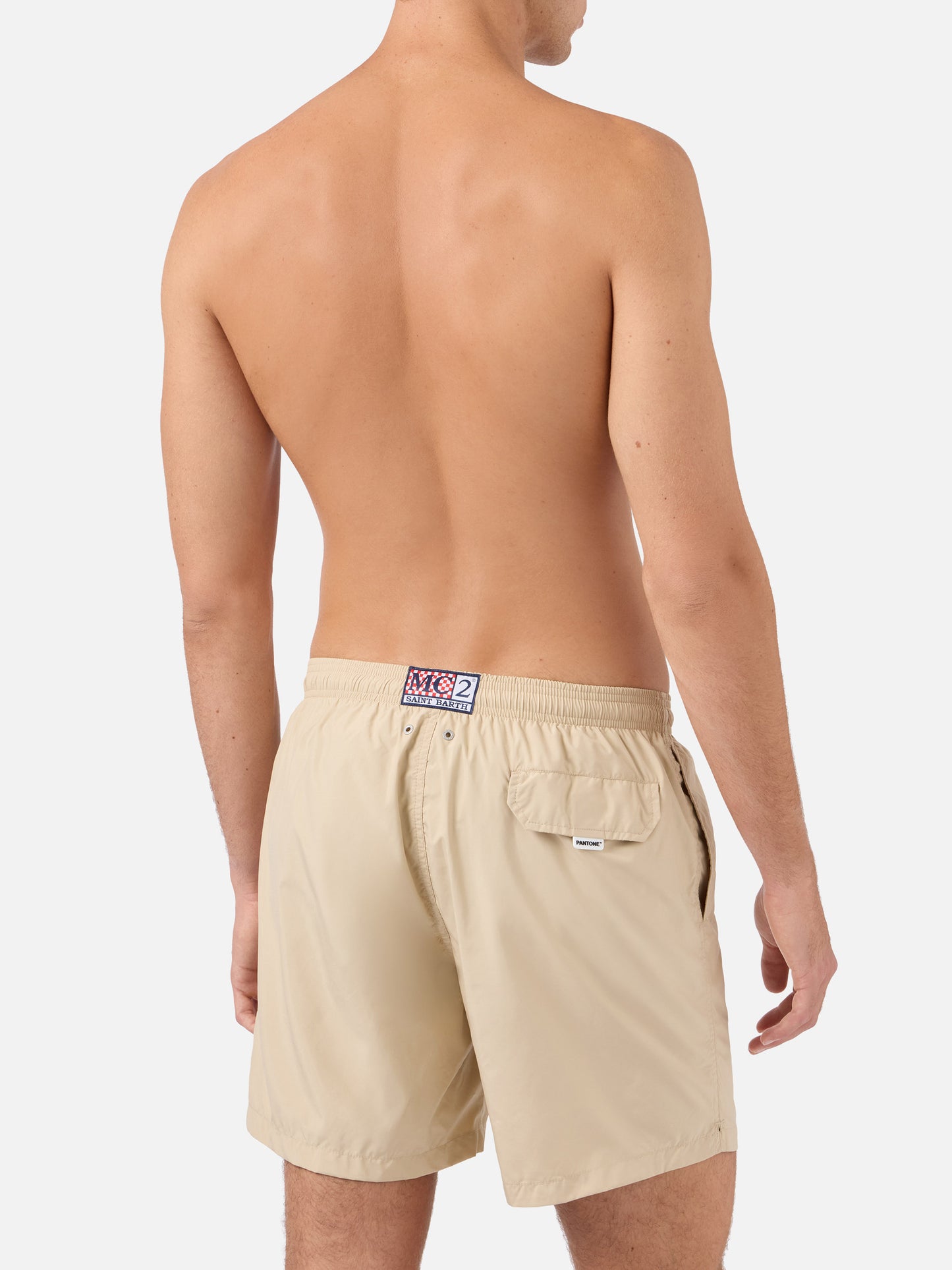 Lighting Pantone swim shorts in beige | PANTONE SPECIAL EDITION