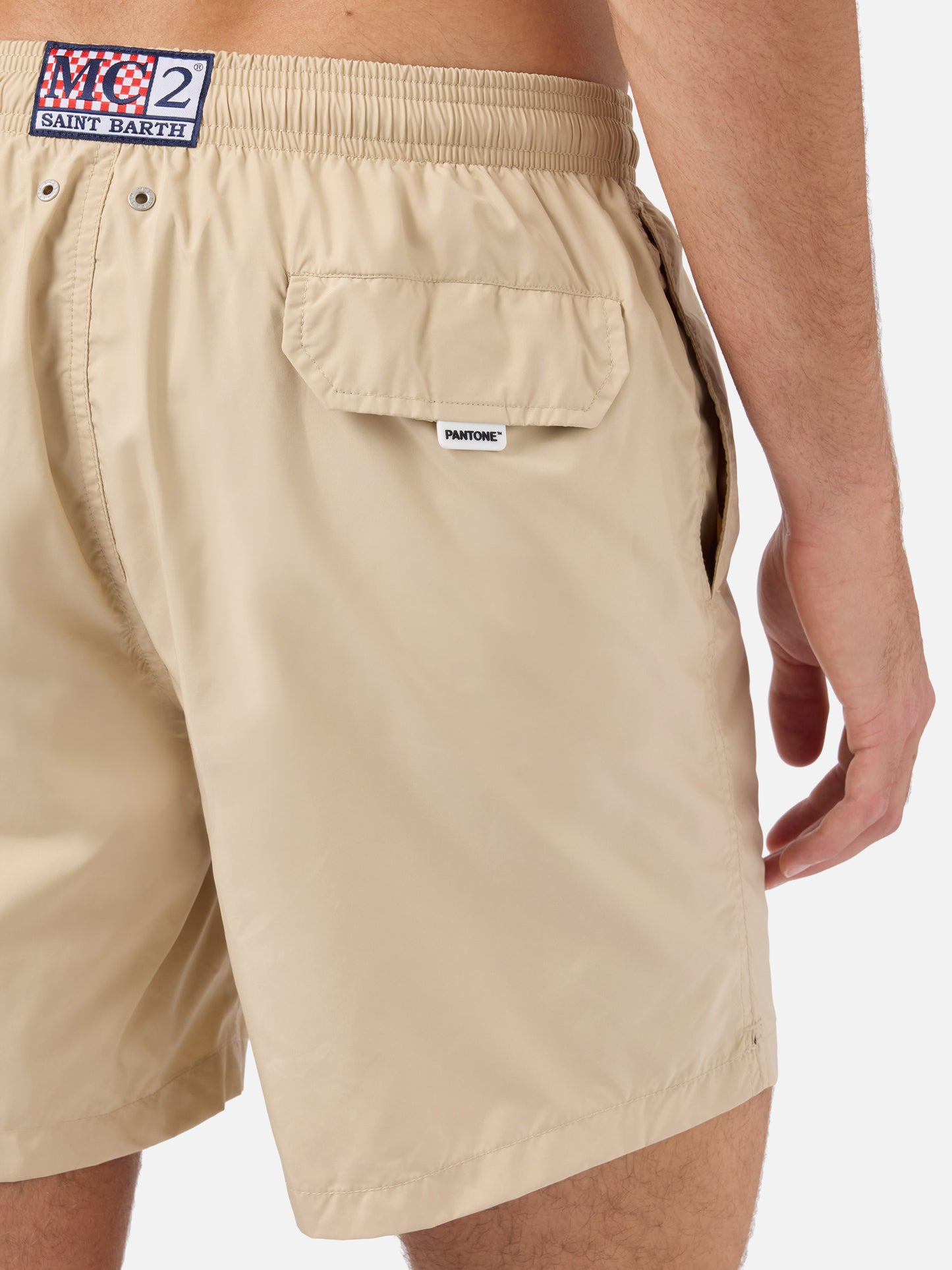 Lighting Pantone swim shorts in beige | PANTONE SPECIAL EDITION