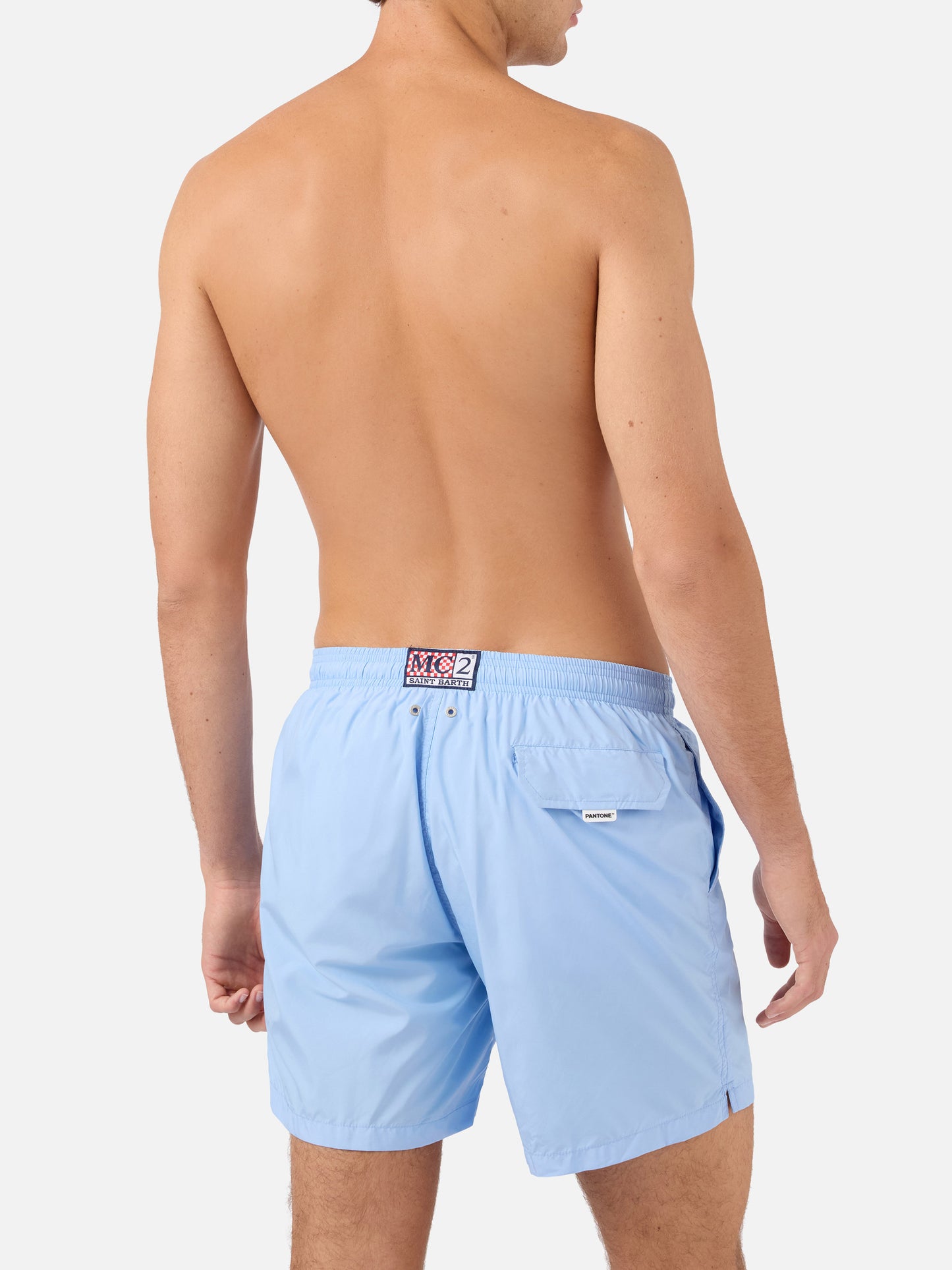 Ultralight Pantone sky blue swim shorts | Special Edition