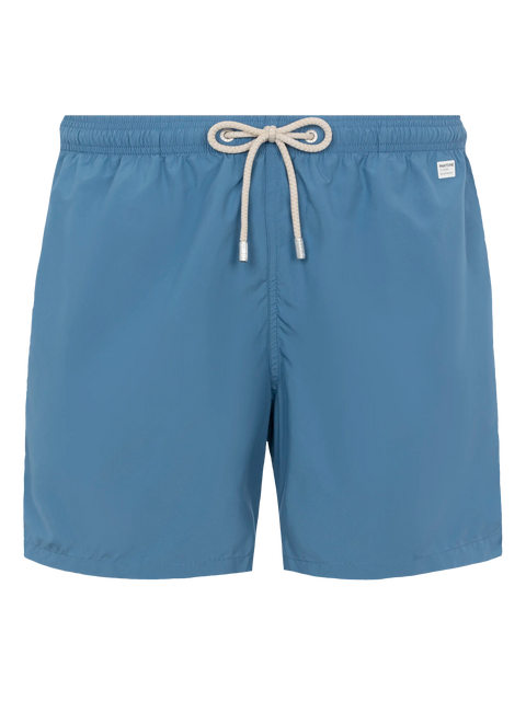 Lightweight fabric dusty blue swim shorts Lighting Pantone | PANTONE® SPECIAL EDITION - MC2 Saint Barth