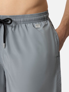 Lightweight fabric grey swim shorts Lighting Pantone | PANTONE® SPECIAL EDITION - MC2 Saint Barth