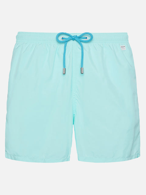 Lightweight fabric water green swim shorts Lighting Pantone | PANTONE® SPECIAL EDITION - MC2 Saint Barth