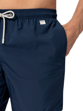 Lighting Pantone navy blue swim shorts in stretch technical fabric | Special Edition