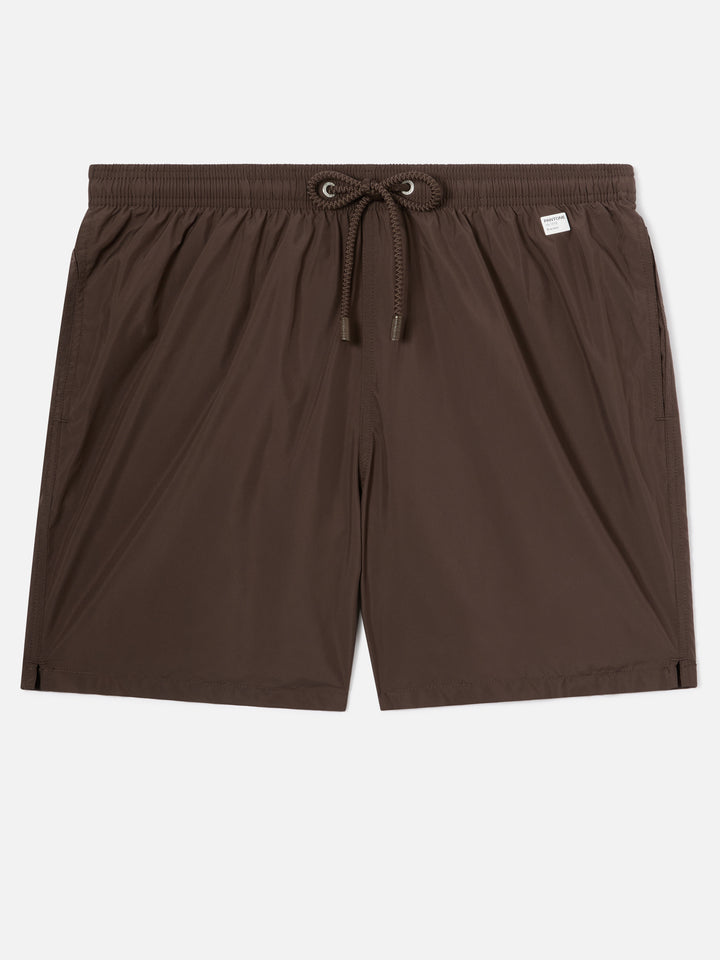 Lighting Pantone swim shorts in dark brown | PANTONE SPECIAL EDITION