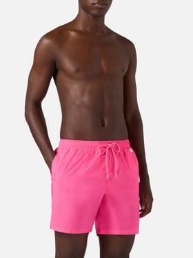 Costume mare Lighting Pantone rosa fluo tinta unita | Special Edition
