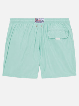 Lighting Pantone swim shorts in aqua green | Special Edition