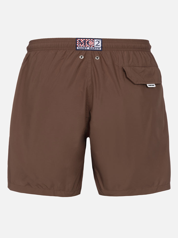 Ultralight Pantone brown swim shorts | Special Edition