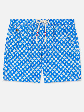 Lighting starfish print swim shorts