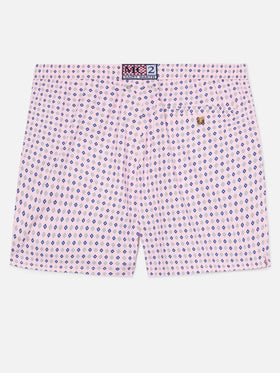 Costume mare Lighting Micro rosa con stampa geometrica all-over