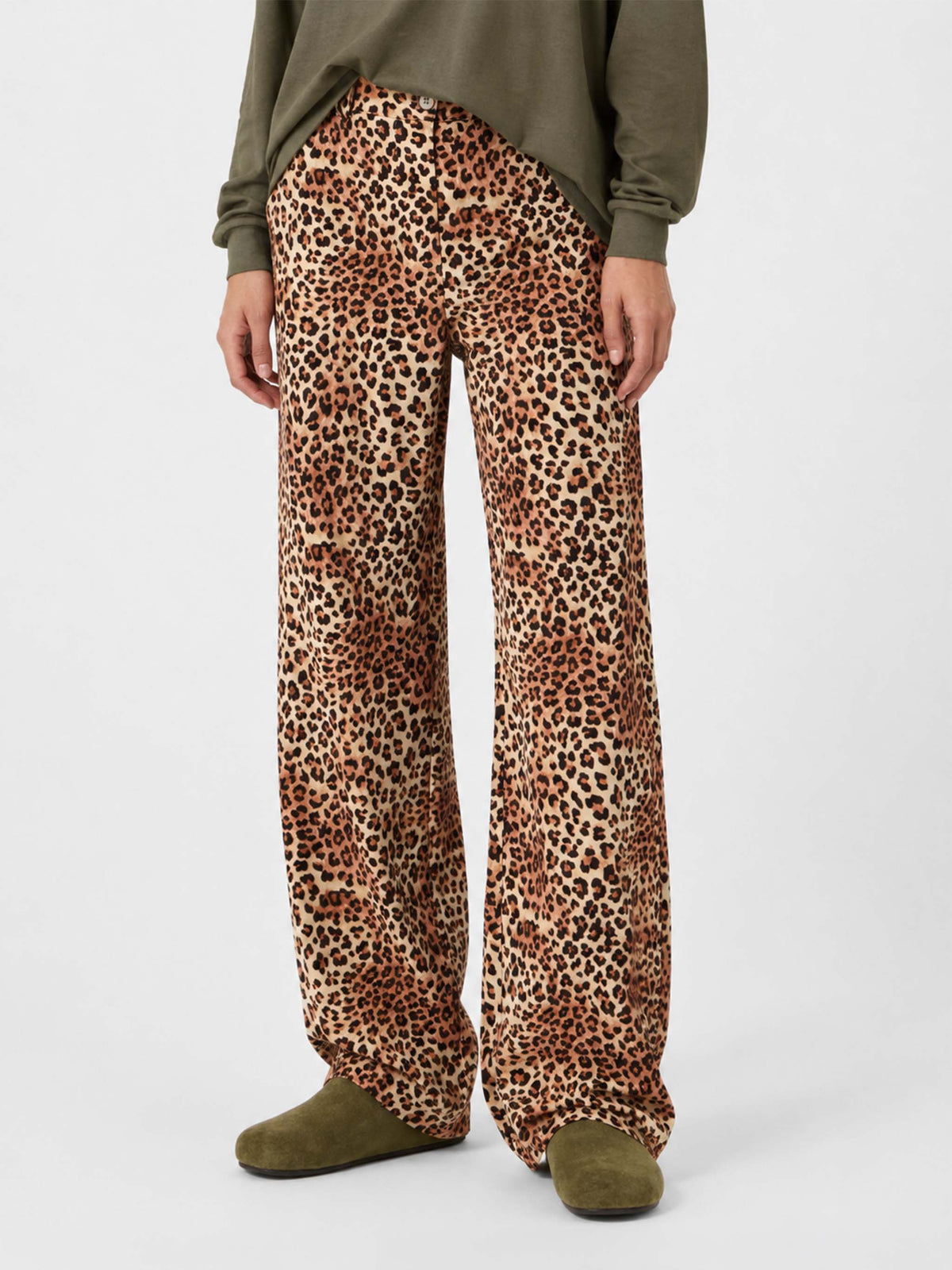 Lisbeth Leoparden-Cordhose 