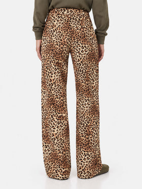 Lisbeth Leoparden-Cordhose 