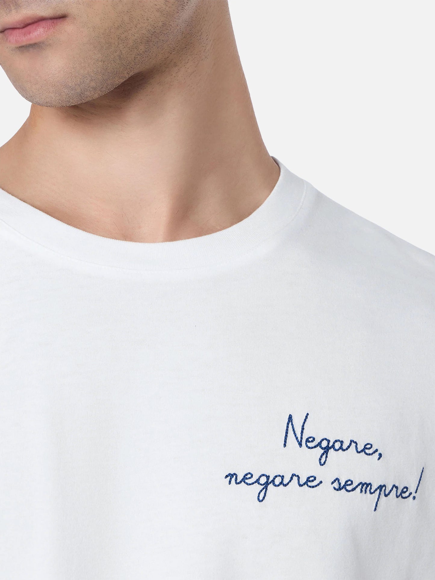 Luton t-shirt with Negare negare sempre embroidery | Special Edition