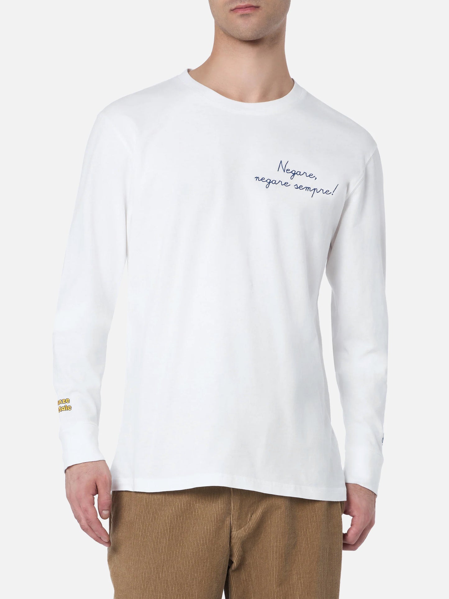 Luton t-shirt with Negare negare sempre embroidery | Special Edition