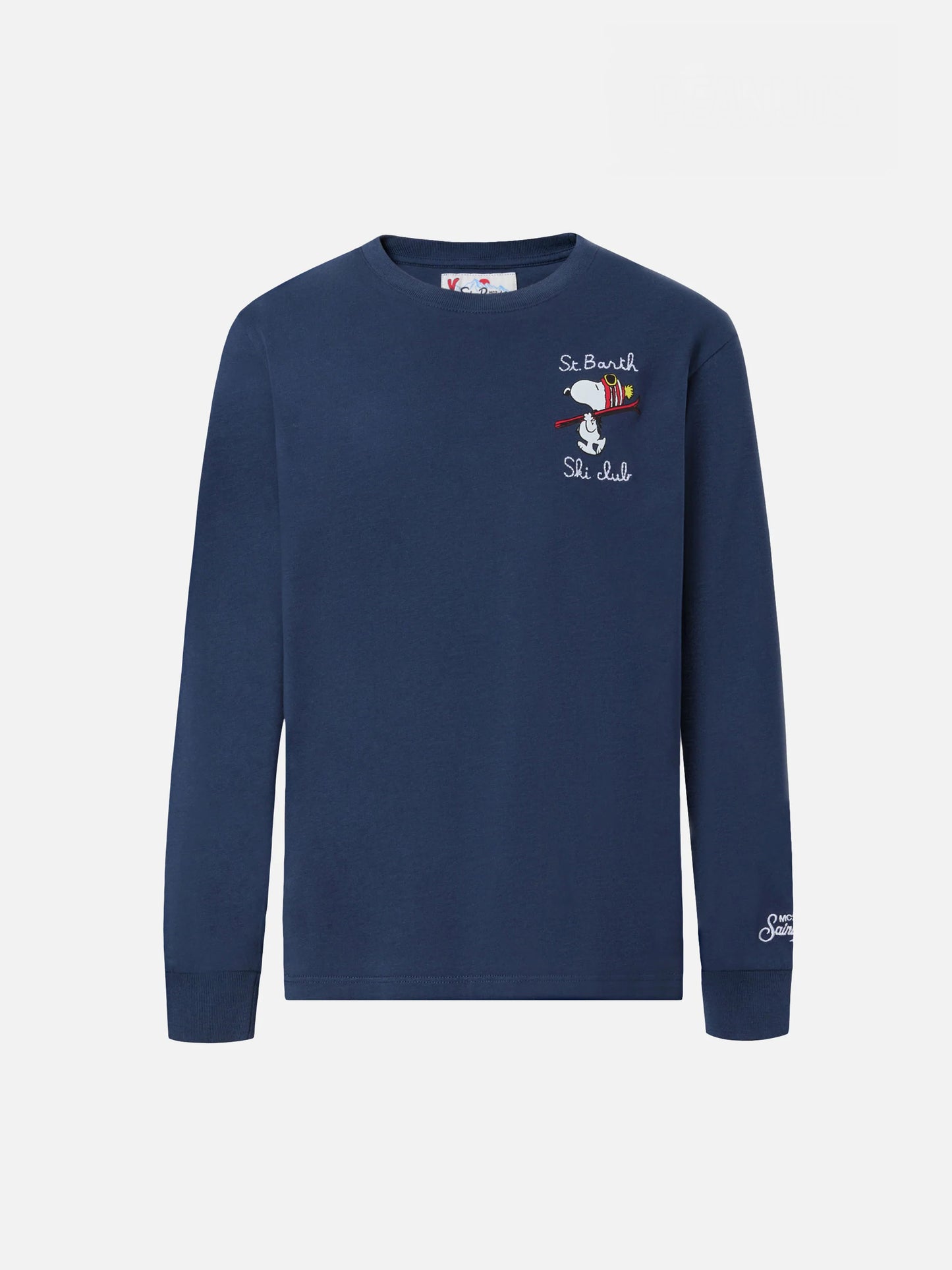T-shirt Luton Jr Warm blu  stampa Snoopy | Special Edition