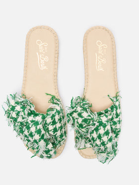 Sandalia slip on Luz de mujer con diseño estampado 