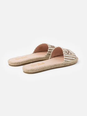 Espadrille-Mules für Damen Luz mit Saint Barth-Stickerei 