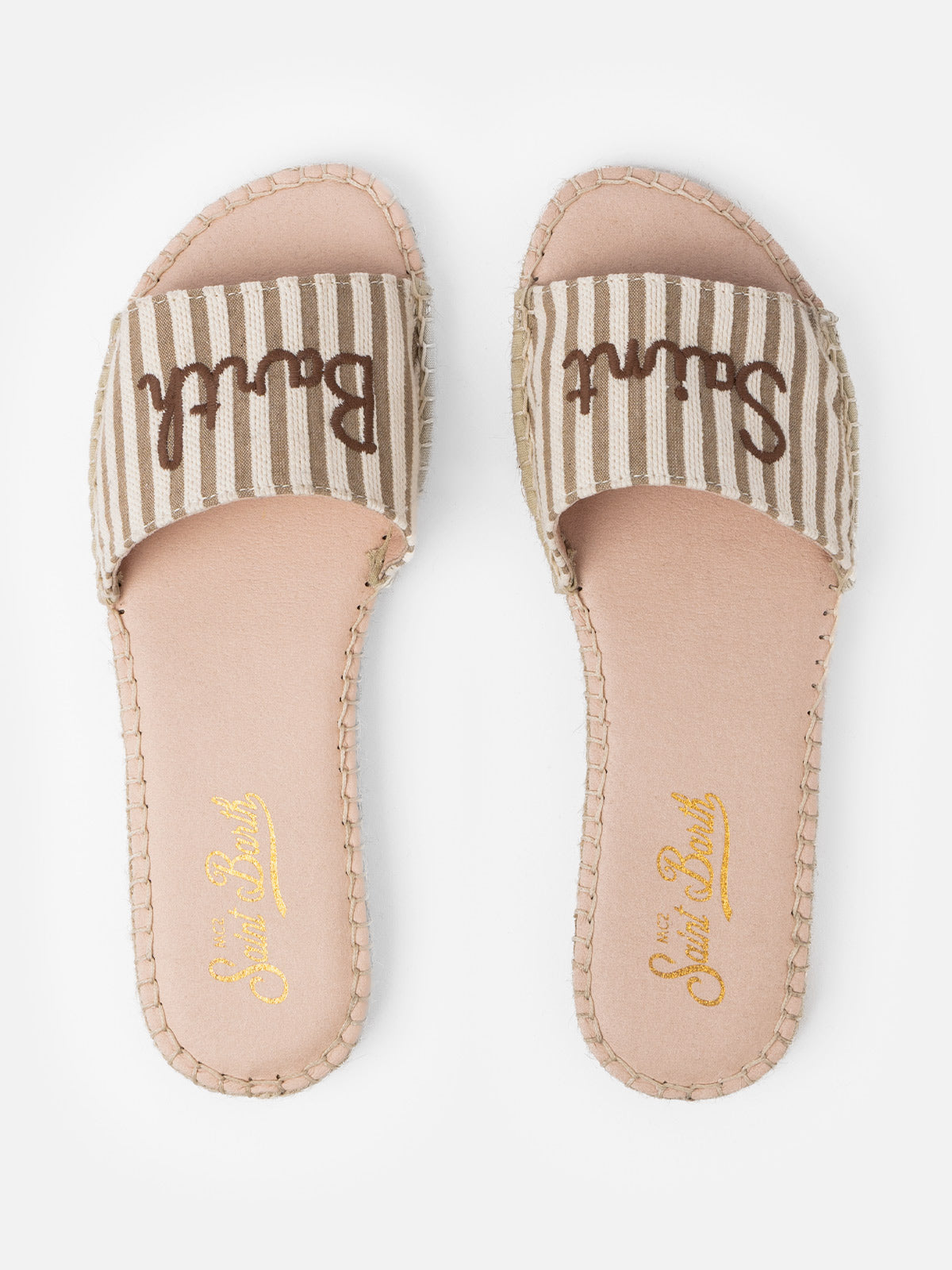 Espadrille-Mules für Damen Luz mit Saint Barth-Stickerei 