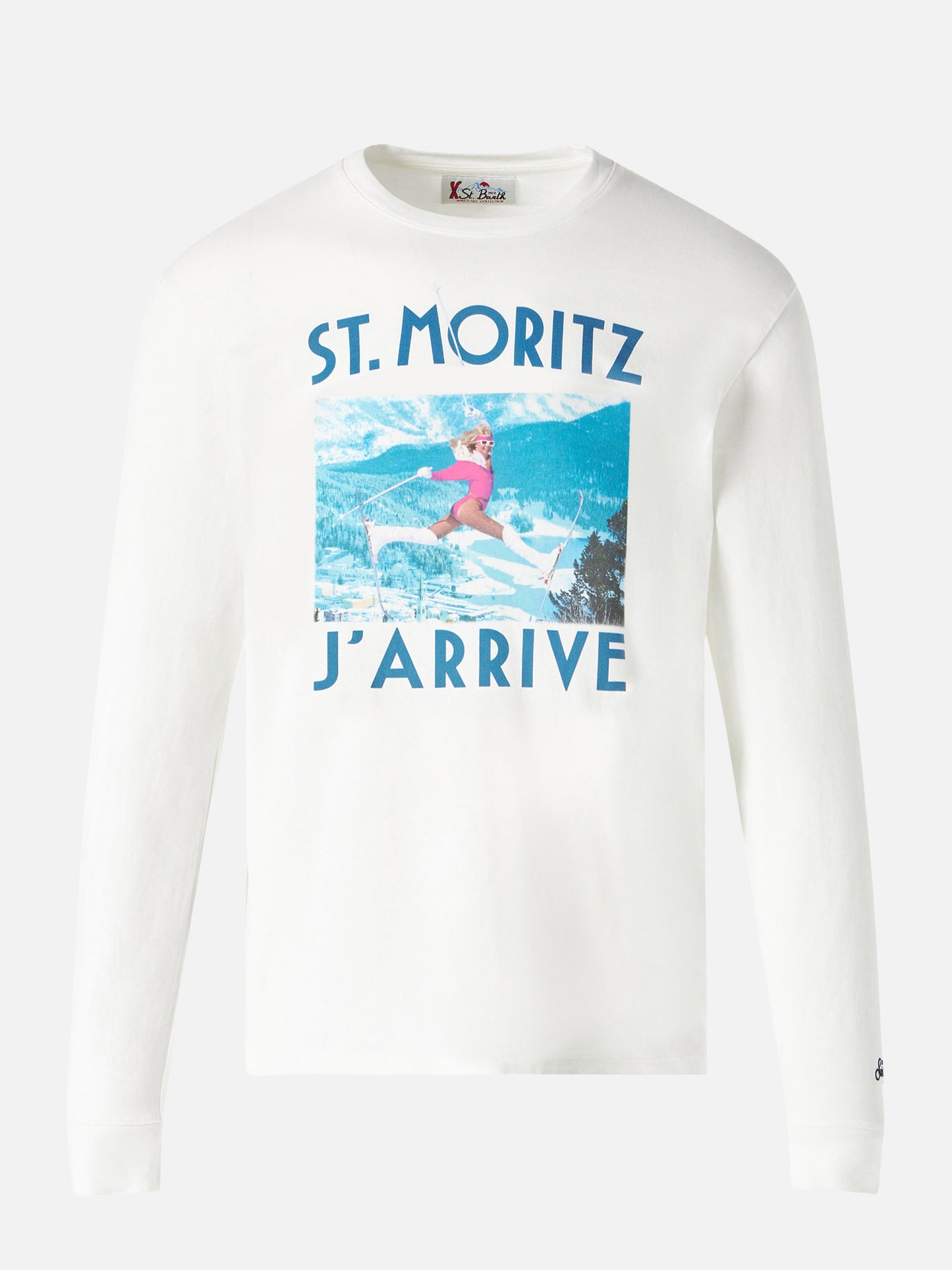 T-shirt Lyon à manches longues avec imprimé 