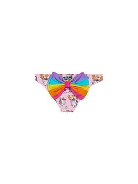 Girl swim briefs with unicorn print - MC2 Saint Barth