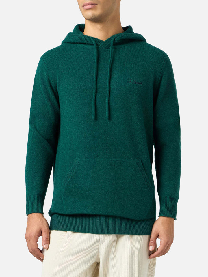 British Grüner Kapuzenpullover für Herren Mahony