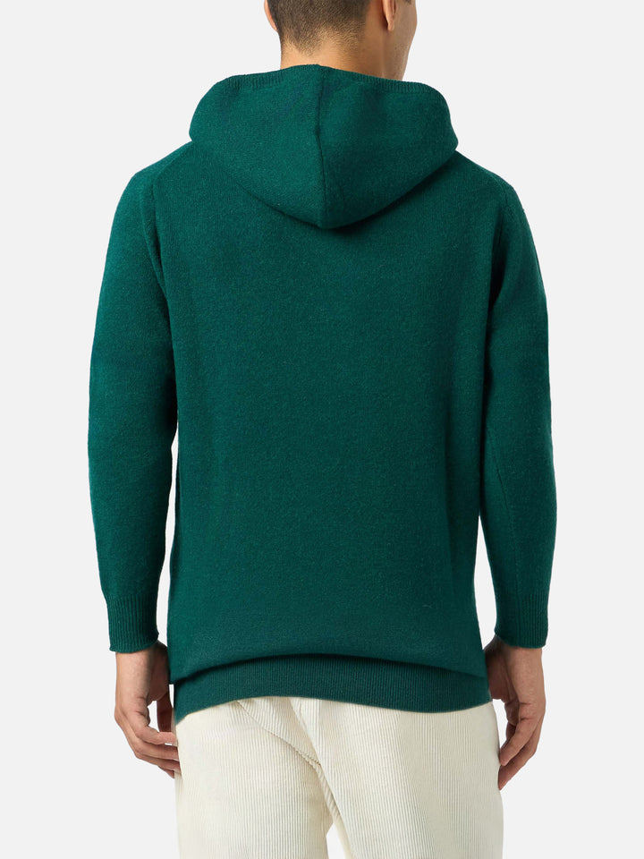 British Grüner Kapuzenpullover für Herren Mahony