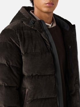 Maier Pocket Cordjacke mit Kapuze