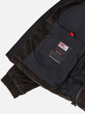 Maier Pocket Cordjacke mit Kapuze