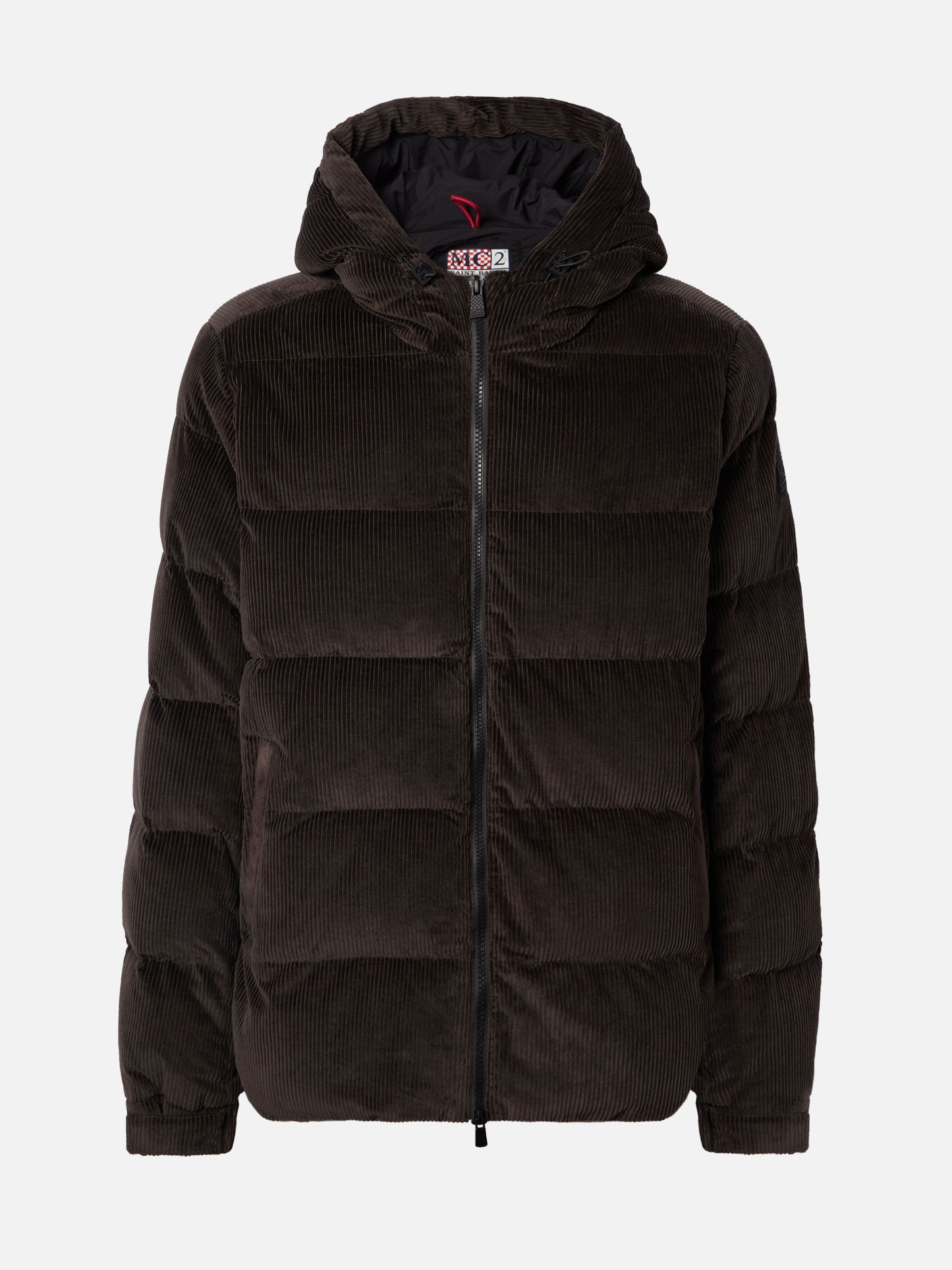 Maier Pocket Cordjacke mit Kapuze