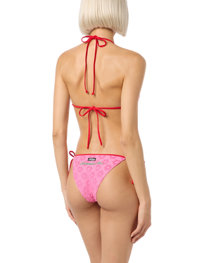 Bikini triangular Maleah de rizo rosa | Special Edition 
